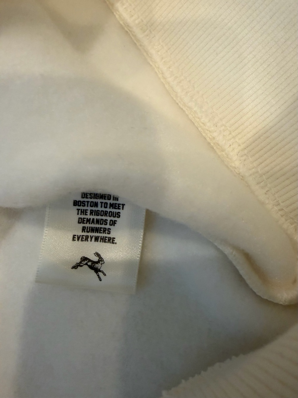 Tracksmith Cream Crewneck Sweatshirt - Picture 4 of 9